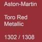 Preview: Aston-Martin, Toro Red Metallic, 1302 / 1308.